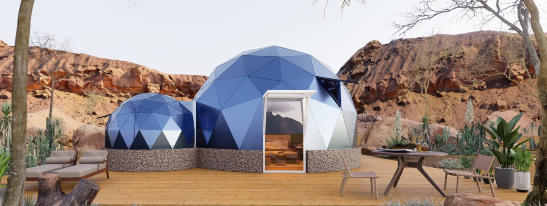 乌拉特后旗球形智能光伏玻璃星空房